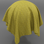 Мебельная ткань Шенилл горчичный цвет 142 см T4-62 варинант исполнения - 4 | Loft Concept в Костроме