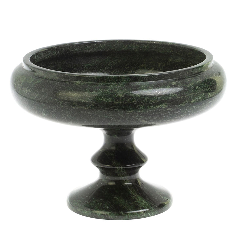 Конфетница из натурального камня змеевик Stone Candy Bowl Зеленый Конфетница из натурального камня змеевик Stone Candy Bowl Зеленый в Костроме | Loft Concept