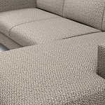 Мебельная ткань Шенилл коричневый цвет 142 см T4-56 варинант исполнения - 9 | Loft Concept в Костроме