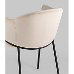 Стул Brace велюр молочный варинант исполнения - 3 | Loft Concept в Костроме