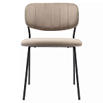 Стул Singer Chair без подлокотников светло-коричневый Велюр варинант исполнения - 6 | Loft Concept в Костроме