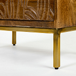 Прикроватная тумба с фактурным фасадом Termite варинант исполнения - 6 | Loft Concept в Костроме