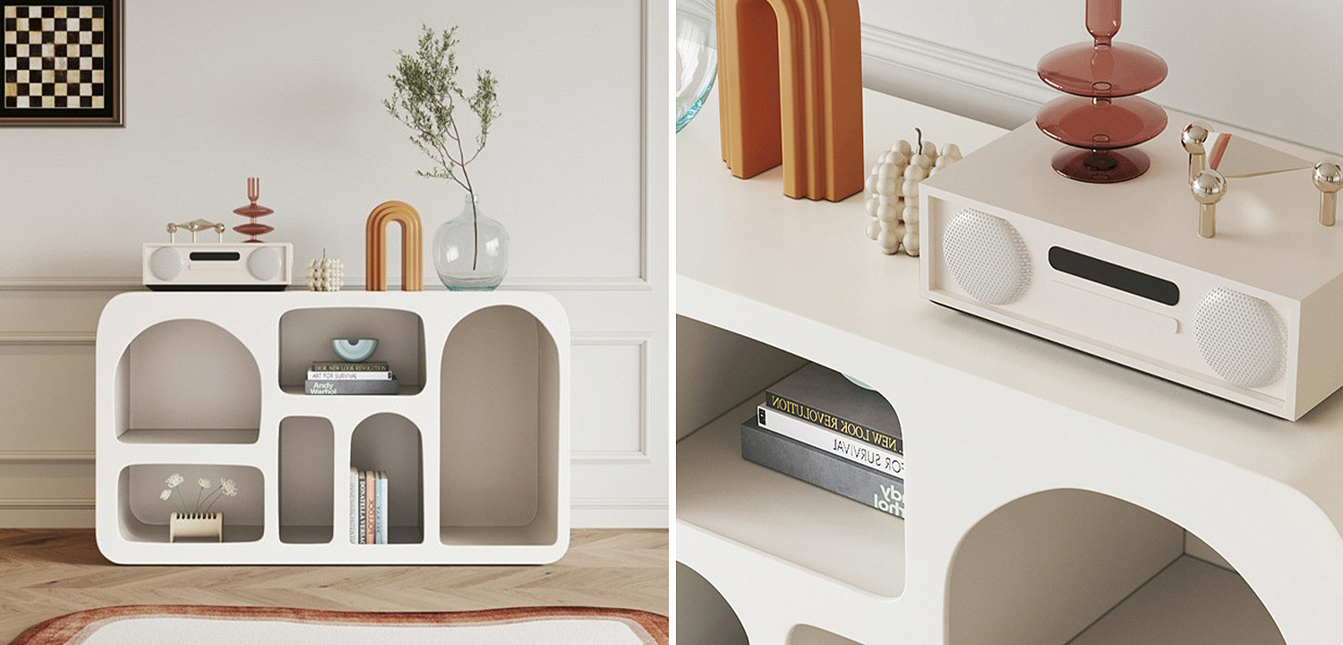 Стеллаж Cave Pastel Console Cabinet Стеллаж Cave Pastel Console Cabinet - Loft-Concept в Костроме