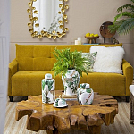 Ваза фарфоровая с ручной росписью Leopard Collection  варинант исполнения - 8 | Loft Concept в Костроме