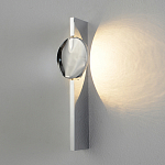 Бра с круглым зеркальным диском на прямоугольном соновании Reflection Circle Glow варинант исполнения - 5 | Loft Concept в Костроме