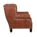 Кожаное кресло James Brown Leather Armchair варинант исполнения - 2 | Loft Concept в Костроме