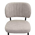 Стул мягкий с серо-бежевой буклированной обивкой Inspiration from Provence варинант исполнения - 5 | Loft Concept в Костроме