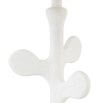 Настольная лампа с белым каркасом и тканевым абажуром Natural Stems варинант исполнения - 2 | Loft Concept в Костроме