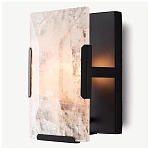 Бра прямоугольное с мраморным плафоном Calling to Shine варинант исполнения - 2 | Loft Concept в Костроме