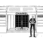Megan Hess. Coco Chanel: The Illustrated World of a Fashion Icon варинант исполнения - 4 | Loft Concept в Костроме