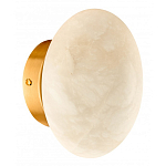 Бра в форме диска из натурального камня Cryptocrystalline Stone варинант исполнения - 4 | Loft Concept в Костроме