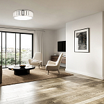 Потолочный светильник с гофрированным абажуром цвета графит Millennium варинант исполнения - 3 | Loft Concept в Костроме