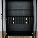 Дизайнерский шкаф витрина Elsa Dreams Black с 4-мя ящиками варинант исполнения - 6 | Loft Concept в Костроме