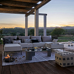 Уличное кресло Alaric Armchair Black варинант исполнения - 6 | Loft Concept в Костроме