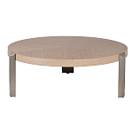 Столик журнальный круглый со светлым шпоном Light Veneer Table варинант исполнения - 5 | Loft Concept в Костроме