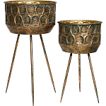 Железное кашпо Boston варинант исполнения - 1 | Loft Concept в Костроме