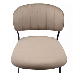 Стул Singer Chair без подлокотников светло-коричневый Велюр варинант исполнения - 4 | Loft Concept в Костроме