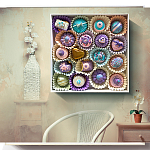 Панно "Конфетное ассорти" Bright Candy Assortment варинант исполнения - 4 | Loft Concept в Костроме