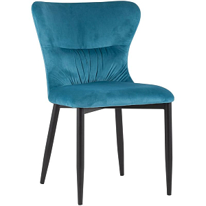 Стул CHANTAL Синий Велюр