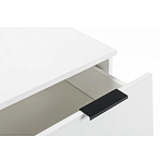 Комод белый с 3-мя ящиками Strict Lines  варинант исполнения - 5 | Loft Concept в Костроме