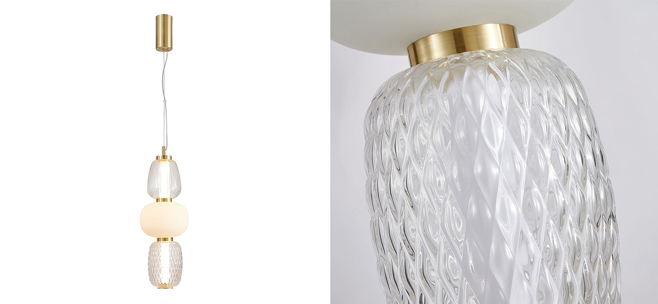 Подвесной светильник HANDLE GRAPE 63 см Подвесной светильник HANDLE GRAPE 63 см - Loft-Concept в Костроме