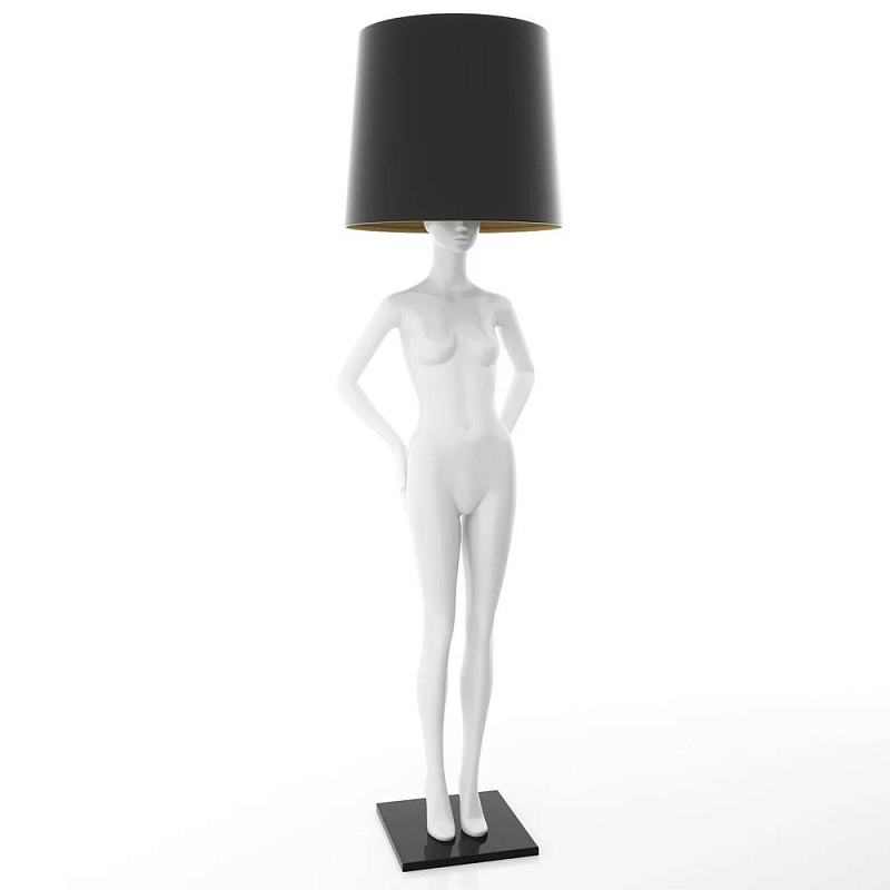 Лампа MANNEQUIN LAMP с абажуром созерцание силуэта Глянцевый черный Черный матовый Глянцевый белый Белый матовый Серый матовый Золотой Красный Лампа MANNEQUIN LAMP с абажуром созерцание силуэта Глянцевый черный Черный матовый Глянцевый белый Белый матовый Серый матовый Золотой Красный в Костроме | Loft Concept