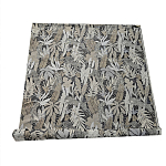 Мебельная ткань Шенилл коричневый принт 280 см T2-146 варинант исполнения - 3 | Loft Concept в Костроме