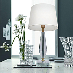 Настольная лампа с хрустальным основанием Diamond варинант исполнения - 2 | Loft Concept в Костроме