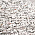 Кресло вращающееся круглой формы из серого шенилла Favorite Vacation Place варинант исполнения - 3 | Loft Concept в Костроме