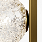 Бра с плафоном из прозрачного стекла с пузырьками воздуха Effervia варинант исполнения - 4 | Loft Concept в Костроме