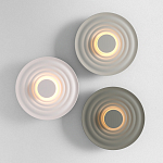 Бра круглое Soft Halo бежевый варинант исполнения - 5 | Loft Concept в Костроме