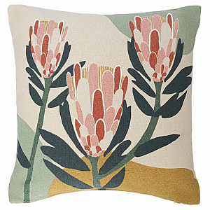 Подушка с цветочным принтом Blooming Elegance Lily