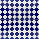 Дизайнерская плитка с узором Шахматка варинант исполнения - 1 | Loft Concept в Костроме