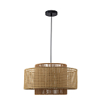 Подвесной светильник с абажуром из плтеного бамбука Light Inside the Cell варинант исполнения - 3 | Loft Concept в Костроме