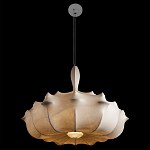 Подвесной светильник с белым фигурным абажуром и мягкими волнистыми краями Cloud Motion  варинант исполнения - 16 | Loft Concept в Костроме