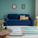 Настенное зеркало в зеленой раме Nya Green Mirror варинант исполнения - 4 | Loft Concept в Костроме