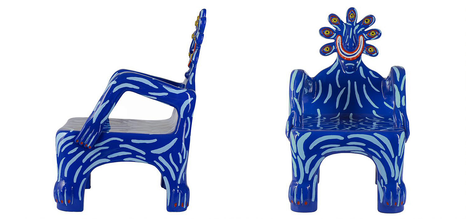 Кресло COBALT CREATURE ARMCHAIR Кресло COBALT CREATURE ARMCHAIR - Loft-Concept в Костроме