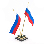 Флагшток из малахита и бронзы с позолотой Stone Flagpole варинант исполнения - 2 | Loft Concept в Костроме