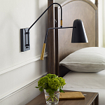 Бра черного цвета с конусным плафоном Feiss варинант исполнения - 6 | Loft Concept в Костроме