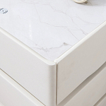 Умная прикроватная тумба с беспроводной зарядкой и подсветкой Smart Bedside Table варинант исполнения - 2 | Loft Concept в Костроме