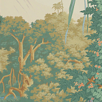 Обои ручная роспись Le Brésil Paille варинант исполнения - 2 | Loft Concept в Костроме