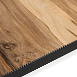 Стол обеденный раздвижной с прямоугольной столешницей на четырех черных ножках Blair варинант исполнения - 7 | Loft Concept в Костроме