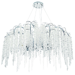 Люстра с хрустальными подвесками Bunch of Crystal Berries Silver Chandelier 12 варинант исполнения - 1 | Loft Concept в Костроме