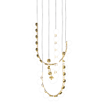 Люстра подвесная светодиодная с круглыми плафонами белого цвета PEARLS Suspension 39  варинант исполнения - 3 | Loft Concept в Костроме