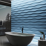 Гипсовая 3D панель с принтографией PM-03 варинант исполнения - 1 | Loft Concept в Костроме