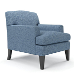 Мебельная ткань Шенилл голубой цвет 138 см T4-26 варинант исполнения - 3 | Loft Concept в Костроме