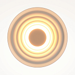 Бра круглое Soft Halo белый варинант исполнения - 2 | Loft Concept в Костроме