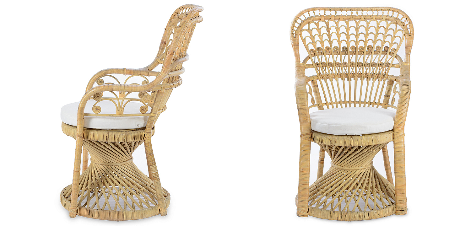 Уличное кресло Wicker Chair ротанг Уличное кресло Wicker Chair ротанг - Loft-Concept в Костроме