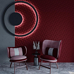 Гипсовая 3D Панель M-43 варинант исполнения - 2 | Loft Concept в Костроме