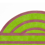 Дизайнерский ковер зеленый Poltronova Sofo Verosa Rug варинант исполнения - 5 | Loft Concept в Костроме